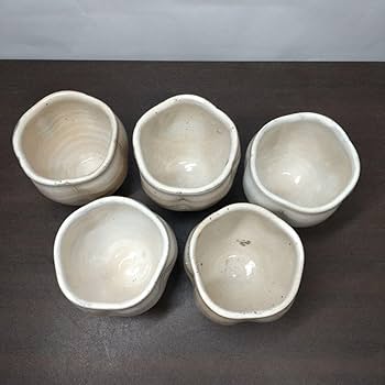 Amazon.co.jp: 中里隆 作 唐津 粉引 湯呑 五客 : ホーム&キッチン Amazon.co.jp: 中里隆 作 唐津 粉引 湯呑 五客 : ホーム&キッチン