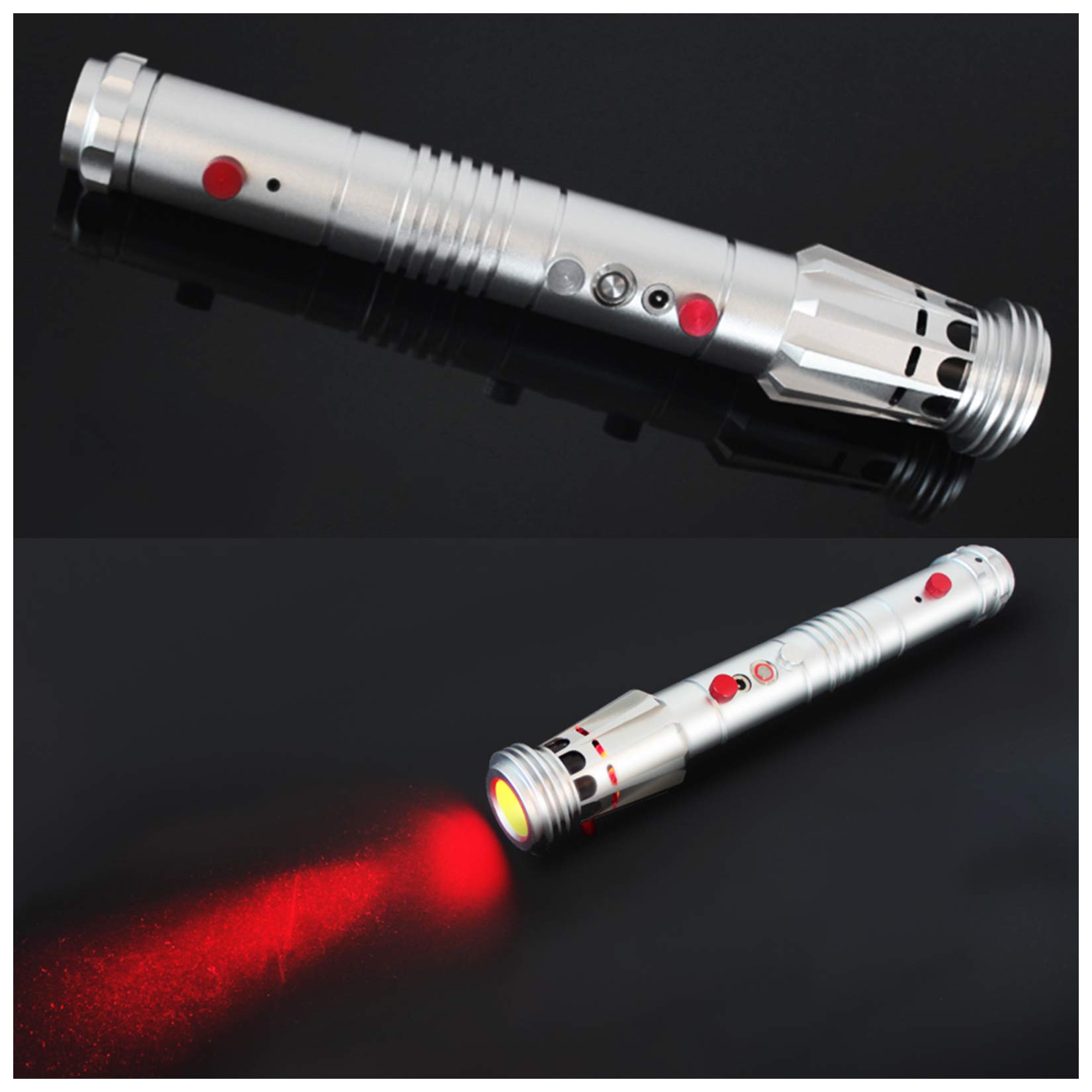 合金製ライトセーバー ダース・モール仕様 SWギミック 振動 音光 usb