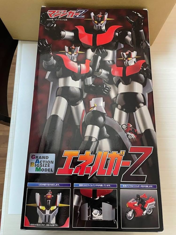 グランドアクション.エネルガーZ。 GRAND ACTION BIGSIZE MODEL エネルガーZ Burning Red Ver