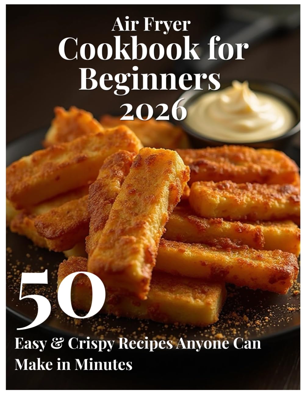 Air Fryer Cookbook for Beginners 2026: 50 Easy & Crispy Recipes Anyone Can Make in Minutes