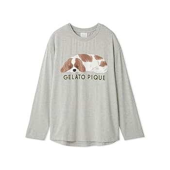 ジェラートピケ　SLEEPING DOG フレンチブルドッグ　上下セット ジェラートピケ フレンチブルドッグ 上下セット ジャガード