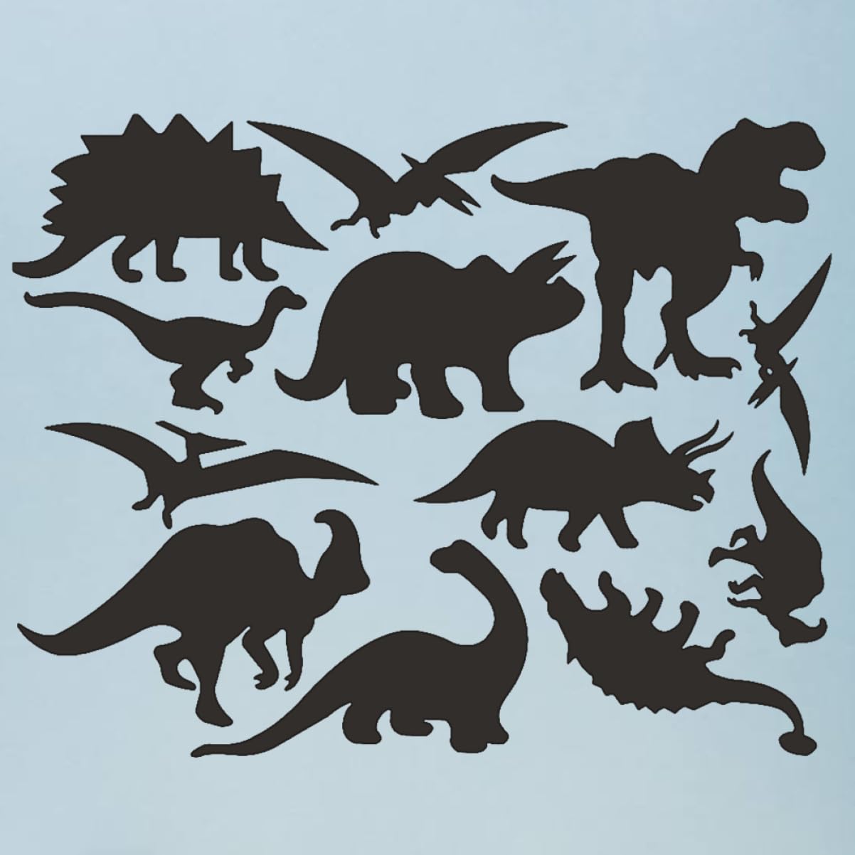 Toyvian 3 Pezzi Adesivo Da Parete Rimovibile Dinosauro Decor Adesivi Da Parete Per Cameretta Dei Bambini Decorazione Per Cameretta Dei Bambini Arte Da Appendere Alla Parete