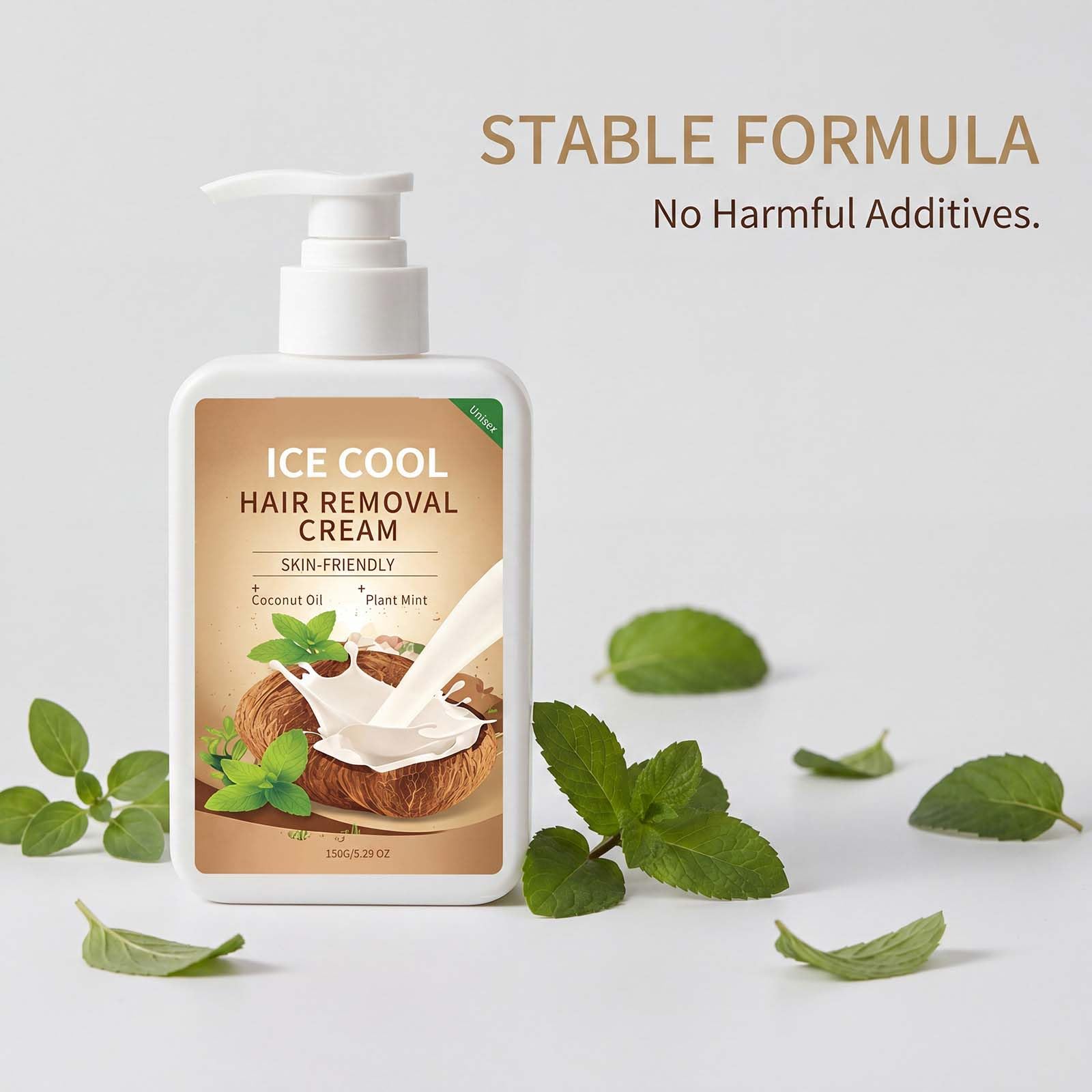 Crema Depilatoria facial, No irritante, No Deja Puntos Negros, Depilación rápida, Sin Dolor, Reduce El Crecimiento Del Cabello, Para hombres y mujeres, 150g (4 PCS)