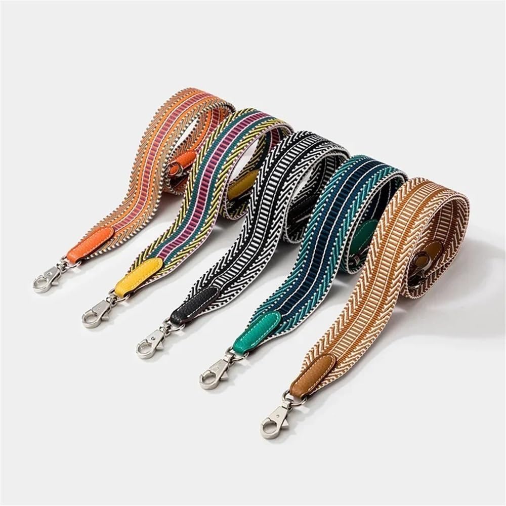 Correas de Repuesto para Bolsos, Correas Anchas de Hombro, Correas Tejidas de Moda para Bolsos de Lujo, Correas de Accesorios para Bolsos (Verde 90)