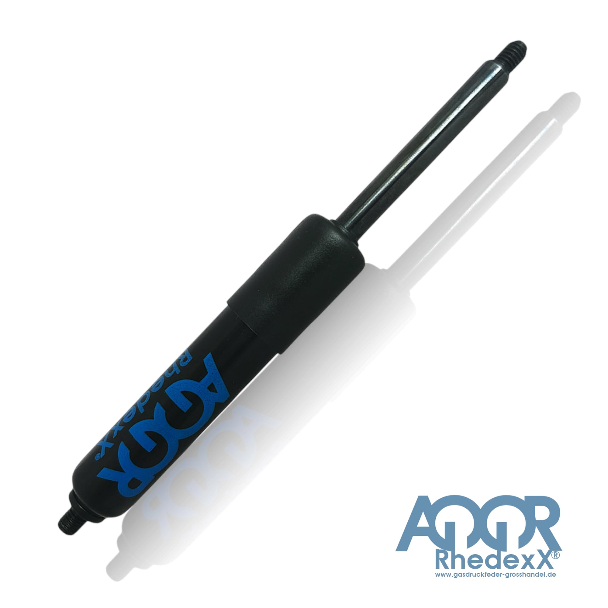 Molla a gas di ricambio per Stabilus Liftomat 697656, 356 mm/150 mm/50N-800 N – RhedexX® molla a gas con filettatura M6, lunghezza 356 mm, corsa 150 mm, potenza: 50N-800N (356/150/400N)