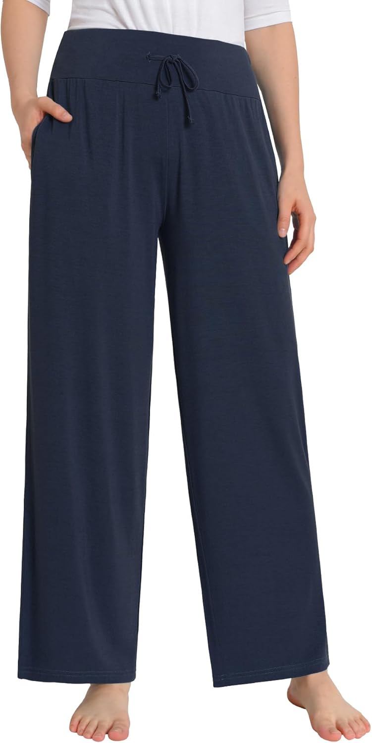 Latuza Women's Petite Length Lounge Pants Loose Fit Petite PJ Pants