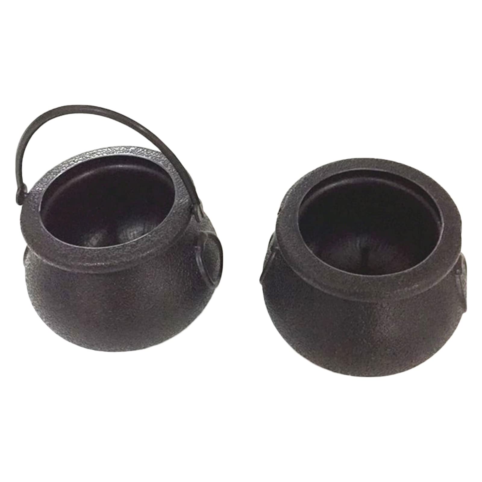 DOITOOL Mini Calderone Strega In Lega Di Ferro – 2x2x1,5 Cm, Pendente Nero, Accessorio In Miniatura Per Casa Delle Bambole E Decorazioni Halloween - 5