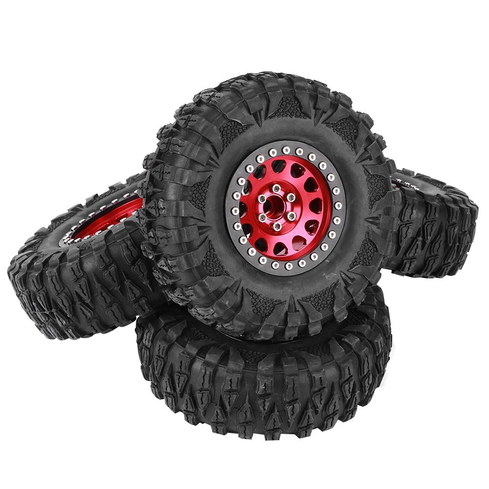 Amazon | 2.2 ビードロック ホイールとタイヤ Rc クローラー、4 個 Rc