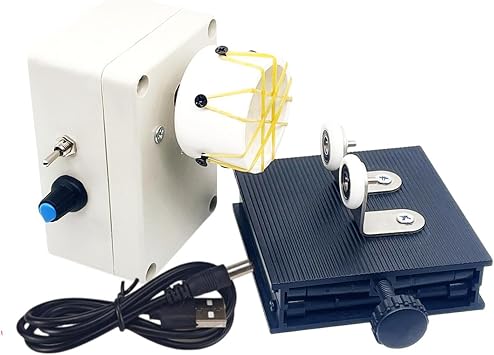 Vaveren Electric Fishing Rod Building Machine for Epoxy Drying Professional DIY Lure Rod Tool Rod Dryer with Adjustable Height Stand