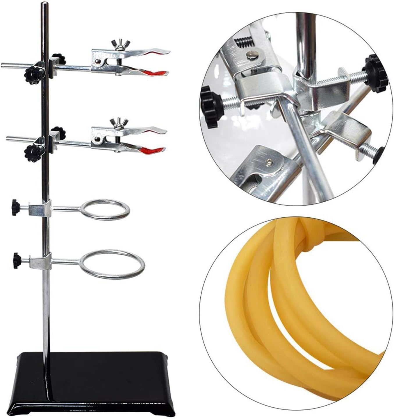 Labordestillationsset, 500 ml Destilliergerät für ätherische Öle, Destilliergerät für zu Hause, um Ihr eigenes ätherisches Öl herzustellen, Glaswaren-Kits, für Heimwerker, Extraktion von ätherischen Ö