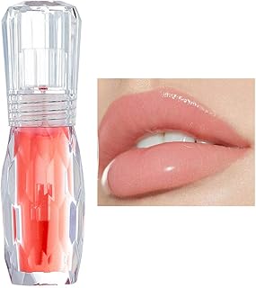 GL-Turelifes Lip Plumper Gloss Jelly Color Lipstick, Lip Plumping Balm Plumper Lip Gloss Treatment Clear Lip Plump Gloss- Enhancer Hydrated Lips, Moisturize, Eliminate Dryness Wrinkles(#2)
