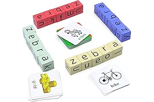Fast-Paced Word Race Cube Game for Kids