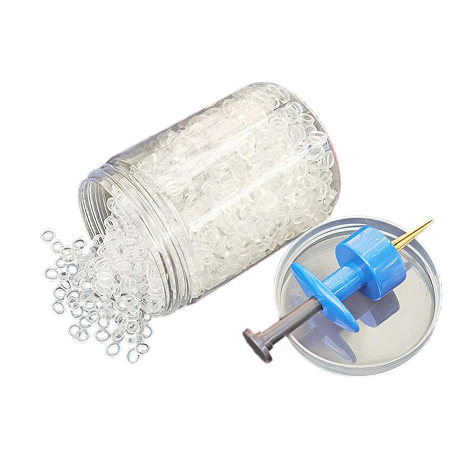 Herramienta de Bandas de Pellets, Herramienta de Bandas de Pellets, Portátil con 400 Bandas de Señuelo, Herramienta de Señuelos de Pesca, Bandera de S