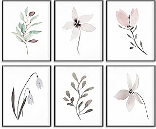 ボタニカルプリント ウォールデコポスター