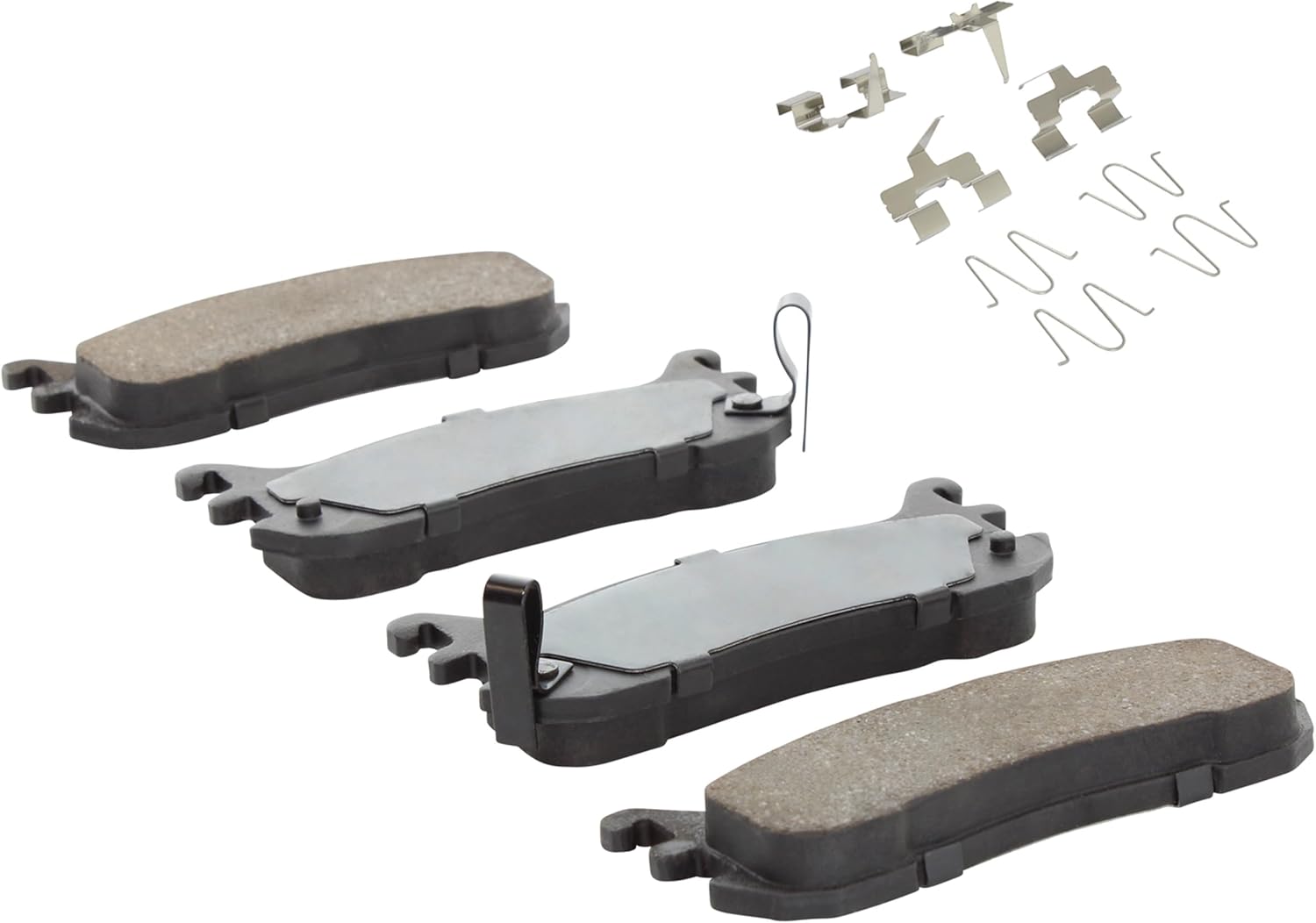 QUALITY-BUILT Rear Semi-Metallic Brake Pads, Premium 1001-0636M, Compatible with 1994-2003 Ford/Mazda/Mercury (Escort,Miata,Protege,Tracer)