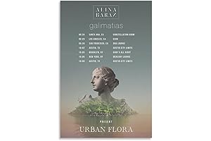 VTEVVBN Alina Baraz Urban Flora Canvas Poster