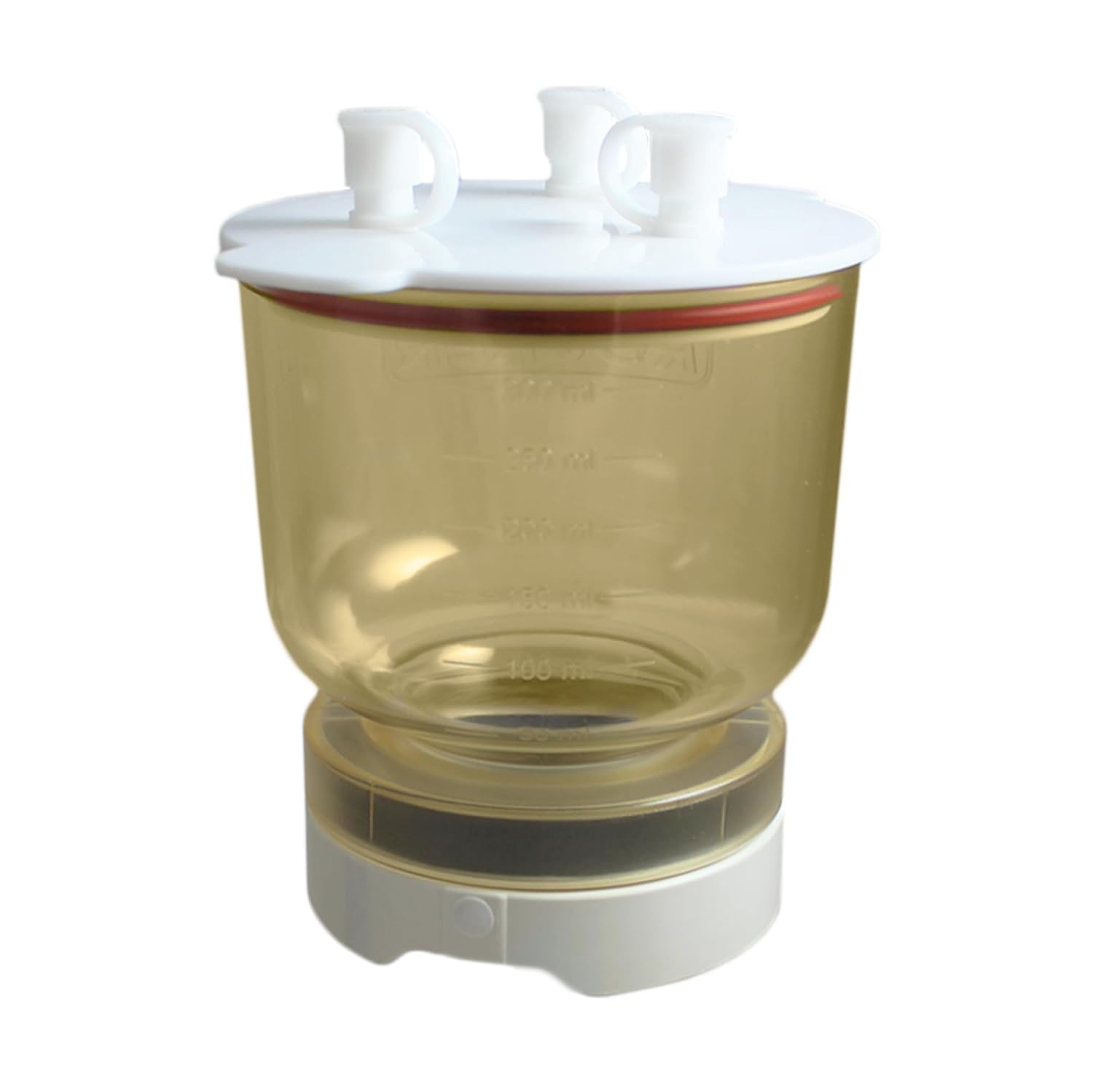 Rocker Scientific MF5A Laboratory Magnetic Filter Funnel (Short Stem) with Lid Kit, PES, 500mL, 47mm