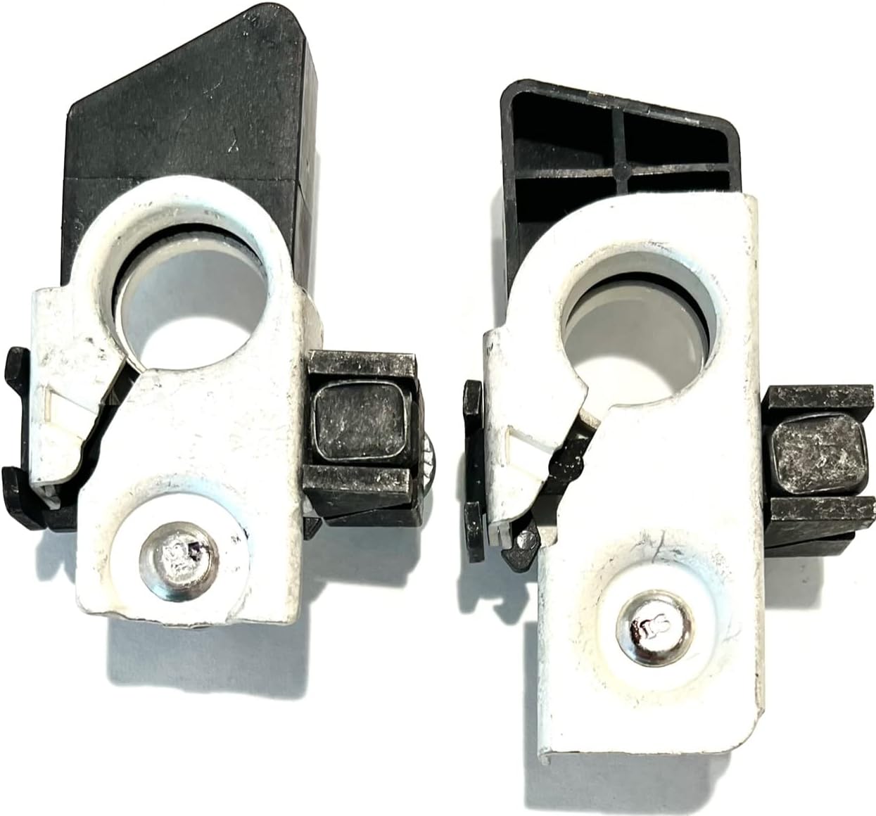 EDS Terminal Set EDS NEW 926-978 & 926-979 Positive & Negative Battery Terminals w Nuts & Ring Terminals for Replacement on Ford GM Chevy Chrysler Jeep Cars Pickup Trucks Vans etc.