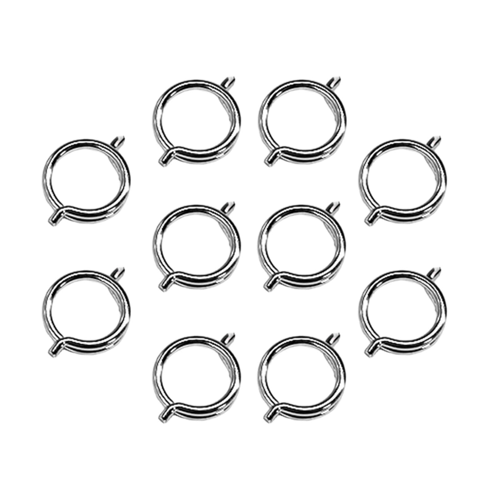 10 Pièces Ressort Cisaille Volaille Remplacement Ciseaux Acier Spirale Boucle Installation Facile Adapté à Réparation Outil Maison Jardin, S