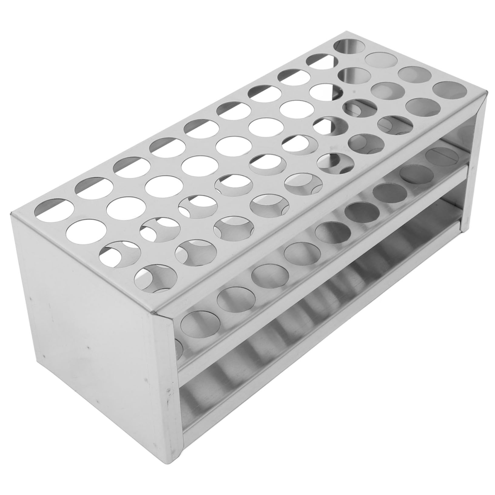 iplusmile 5piezas Gradilla Inoxidable Para Tubos De Soporte Para Tubos De Muestreo Organizador De Resistente Corrosión y De Limpiar