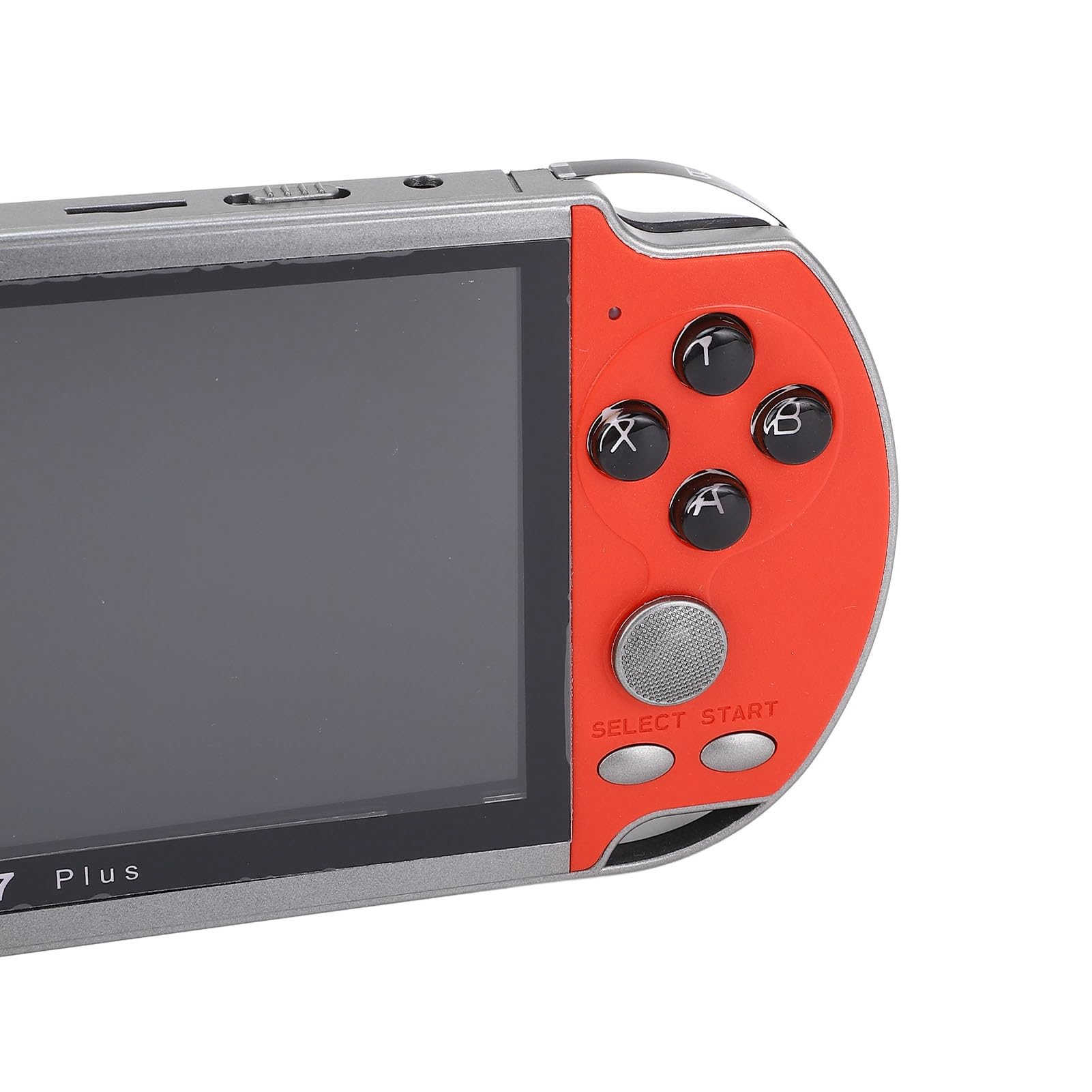 Handheld-Spielkonsole, Wiederaufladbares Tragbares Spielgerät mit 5,1-Zoll-Bildschirm, 8 GB Internem Speicher, Mehreren Vintage-Spielen für Endlosen Spielspaß