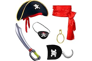 Halloween Pirate Accessories Set: Arrgh You Ready for a Spooky Adventure?