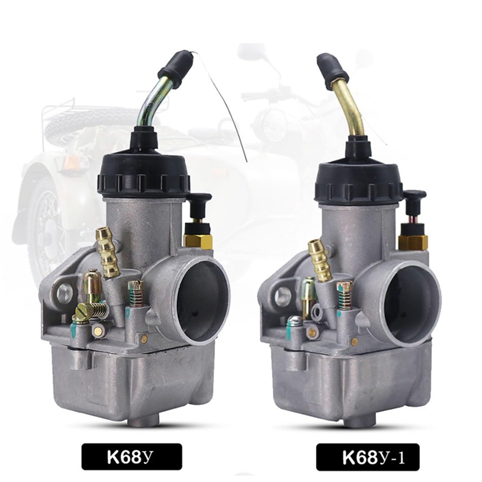 Filtro de Gasolina Carburador de 2 uds Apto para Motocicleta K68y PEKAR Couple Ural 650 DNEPR MT Apto para IMZ-8.123 К68У К68У-01 Dnepr MT-11 CMH 8 carburador de Motocicleta