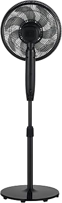 Beko – EFS6700B – Ventilatore a Piantana, 50 W, 3 Velocità, Altezza e Inclinazione Regolabile – Nero, 40,1 x 40 x 134,5 cm