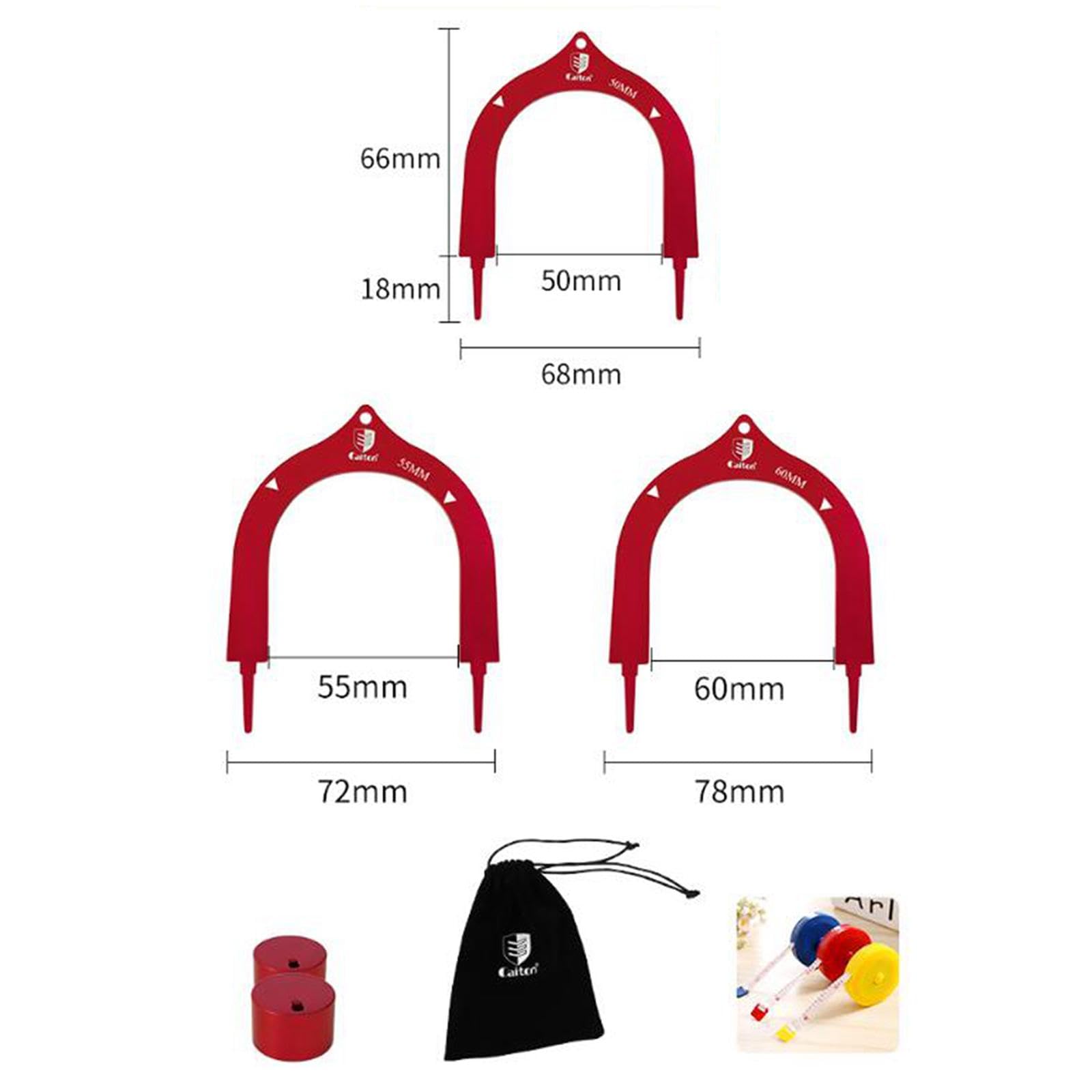 3X Golf Putting Gates Metal Golf Training Aid Putt Alignment Control Golfing