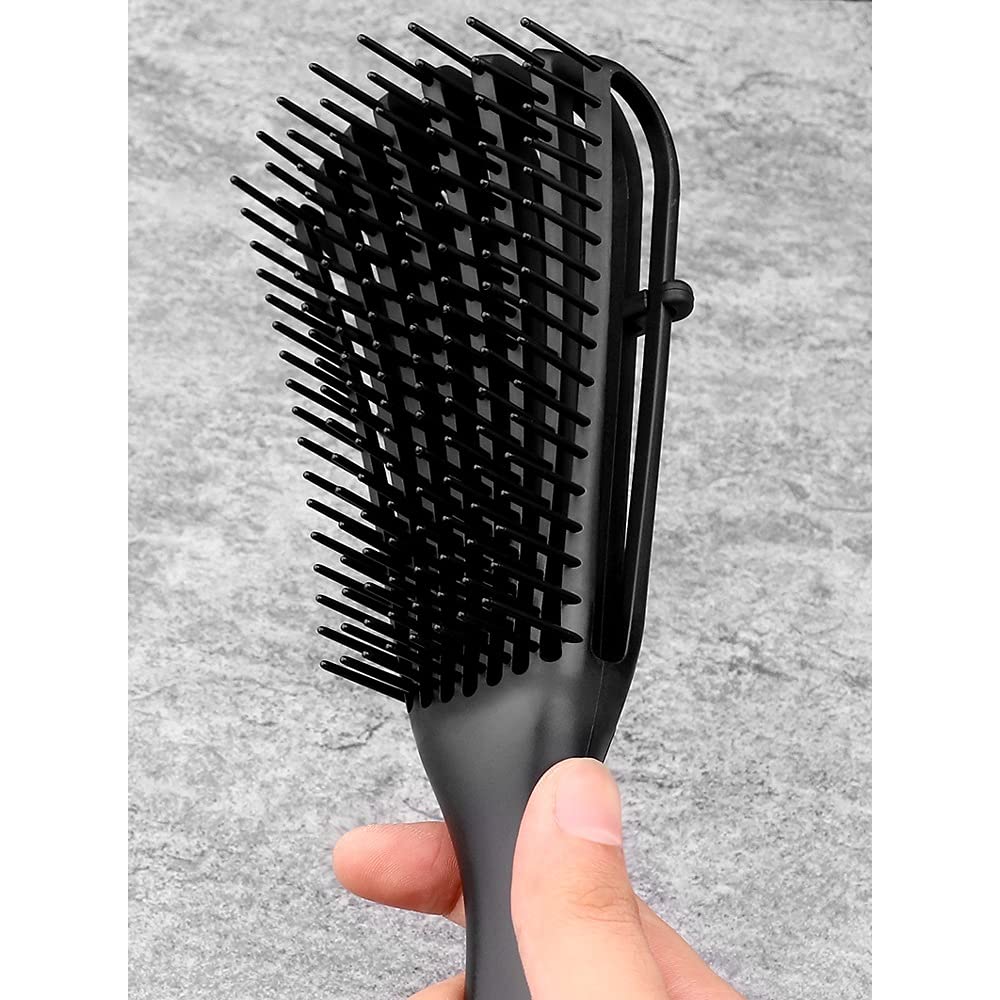RTHGTFSZ Peine Detang Ling Brushset for hombres y mujeres, cepillos de pelo del secador de soplado ideal for el cabello mojado o seco, cerdas de peine for el cabello: deslízate a través de enredos con