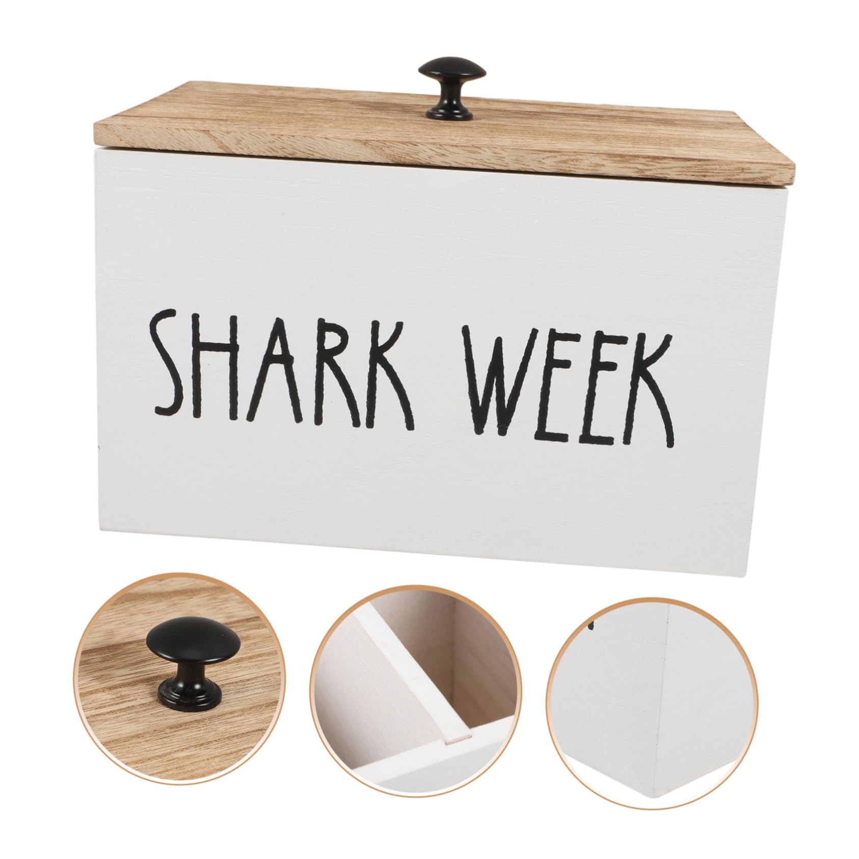 Rustikaler Holz Organizer Mit Deckel Für Damenhygiene Aufbewahrungsbox Mit Fächern Badezimmer Kasten Für Damenbinden Multifunktionaler Hygieneartikel Behälter