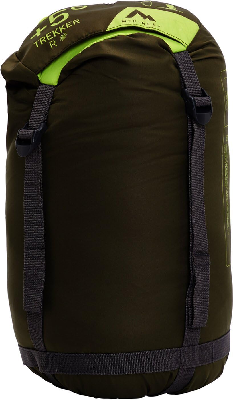 McKINLEY Mu-Schlafsack Trekker R 5 Olive Dark/Black NIG