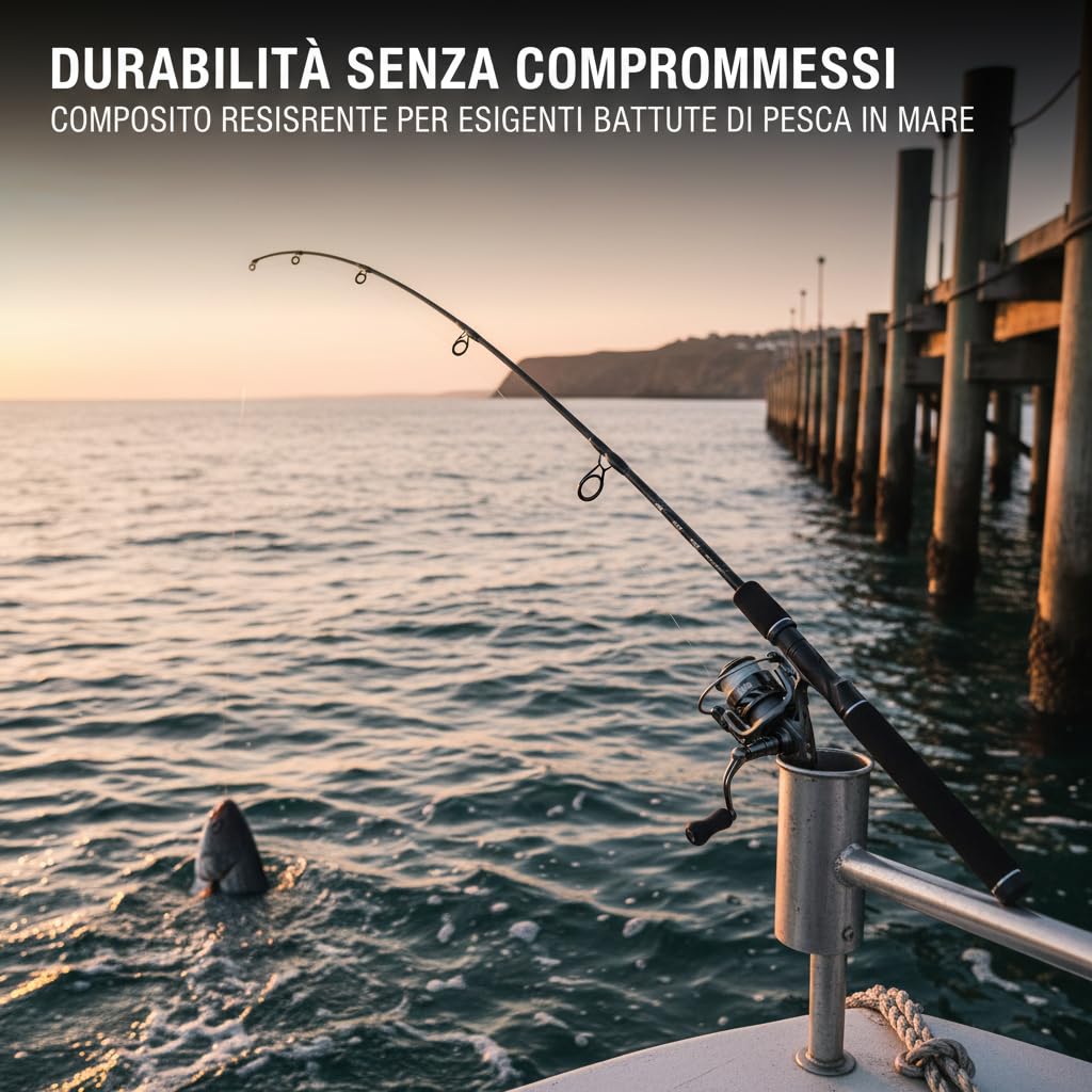 Canna da Pesca per Esche Composita | Componenti in plastica, Set canna , Pesca , Per appassionati di pesca