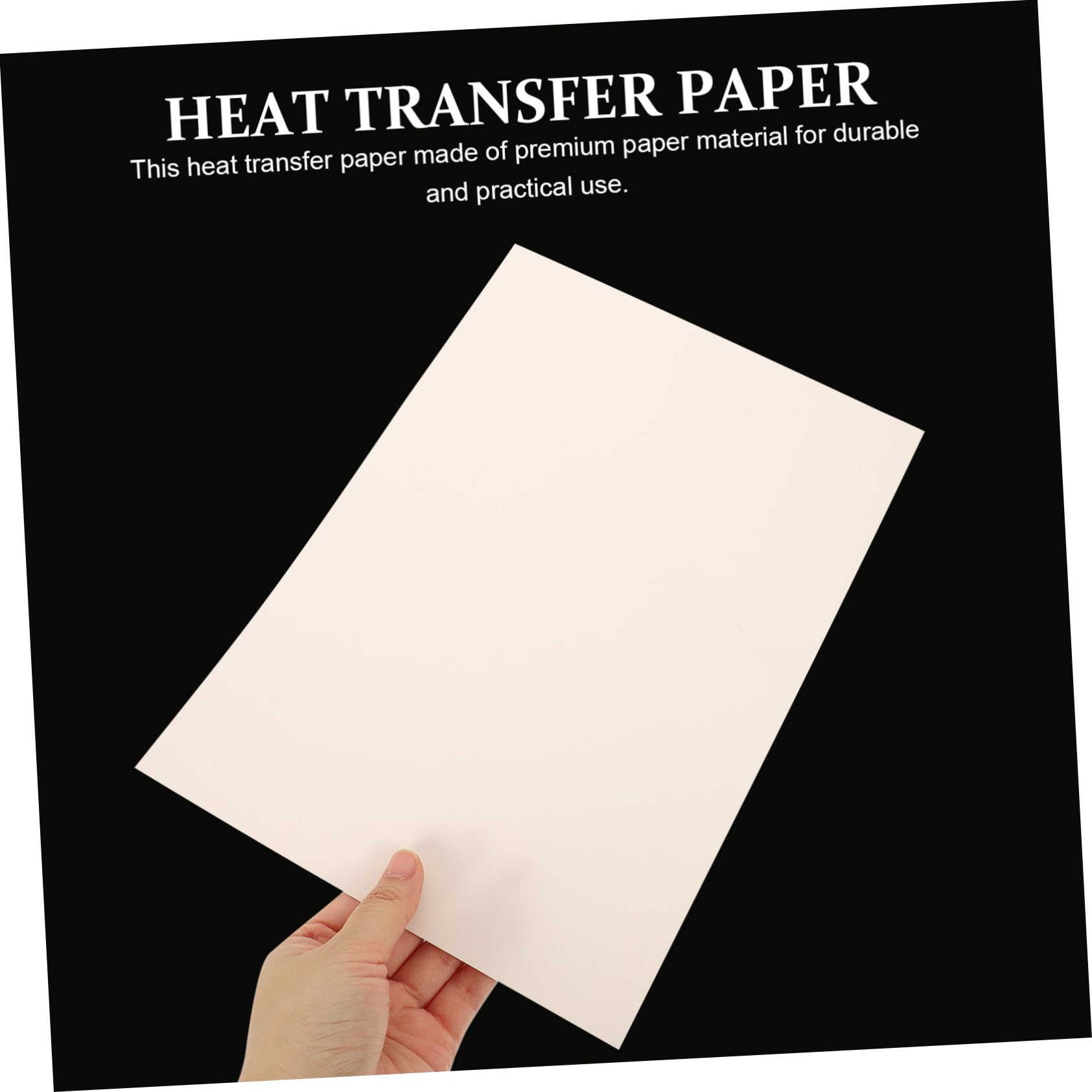 EXCEART 100 Hojas papel de transferencia de calor papel transfer para camisetas papel de transferencia térmica papel de sublimación de transferencia de calor papel de transferencia oscuro