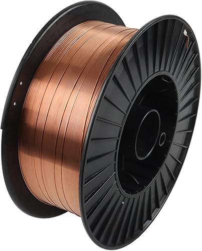 findmall ER70S-6 Alambre de soldadura MIG de acero suave de 0,035 pulgadas, carrete de 33 libras, apto para todas las posiciones de soldadura de gas