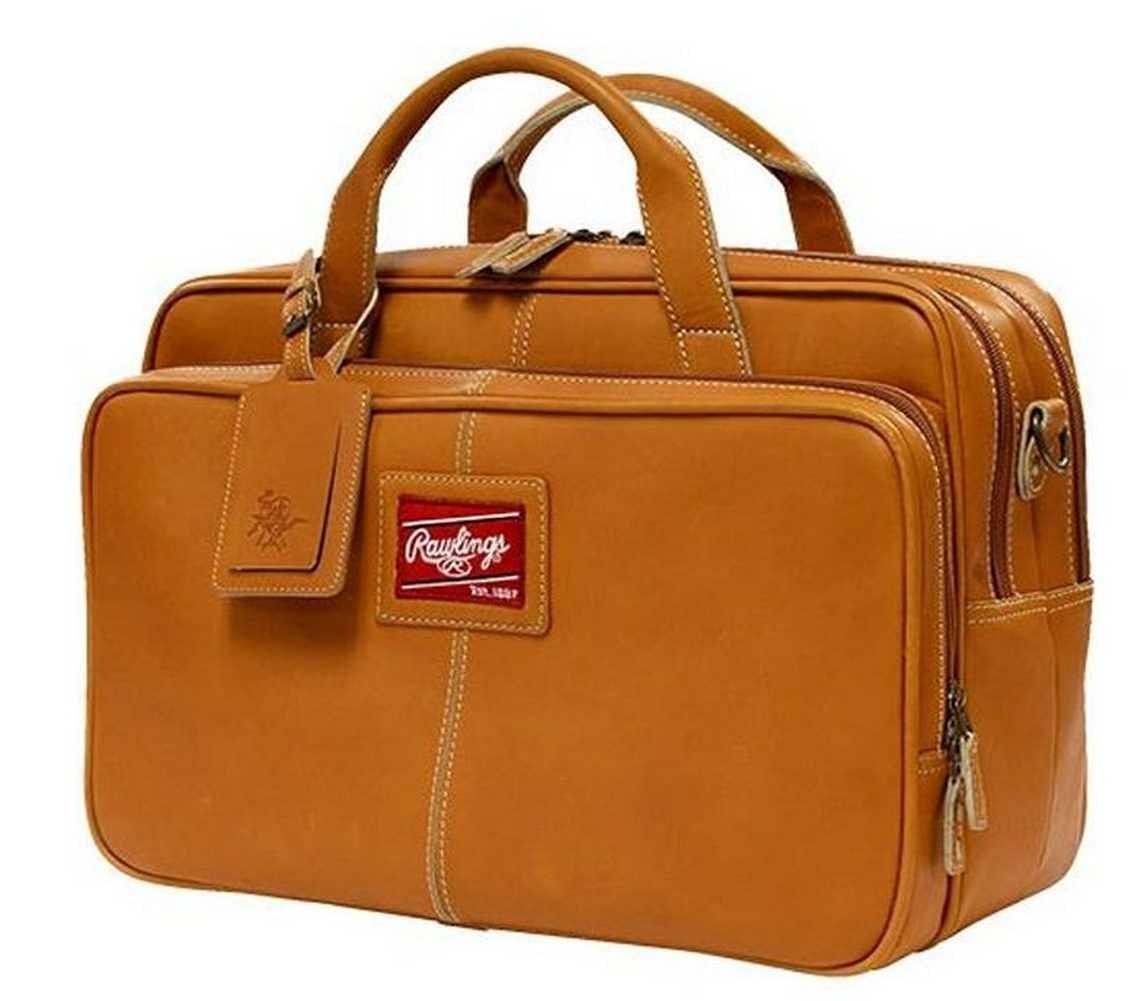 Rawlings Leather Messenger Briefcase