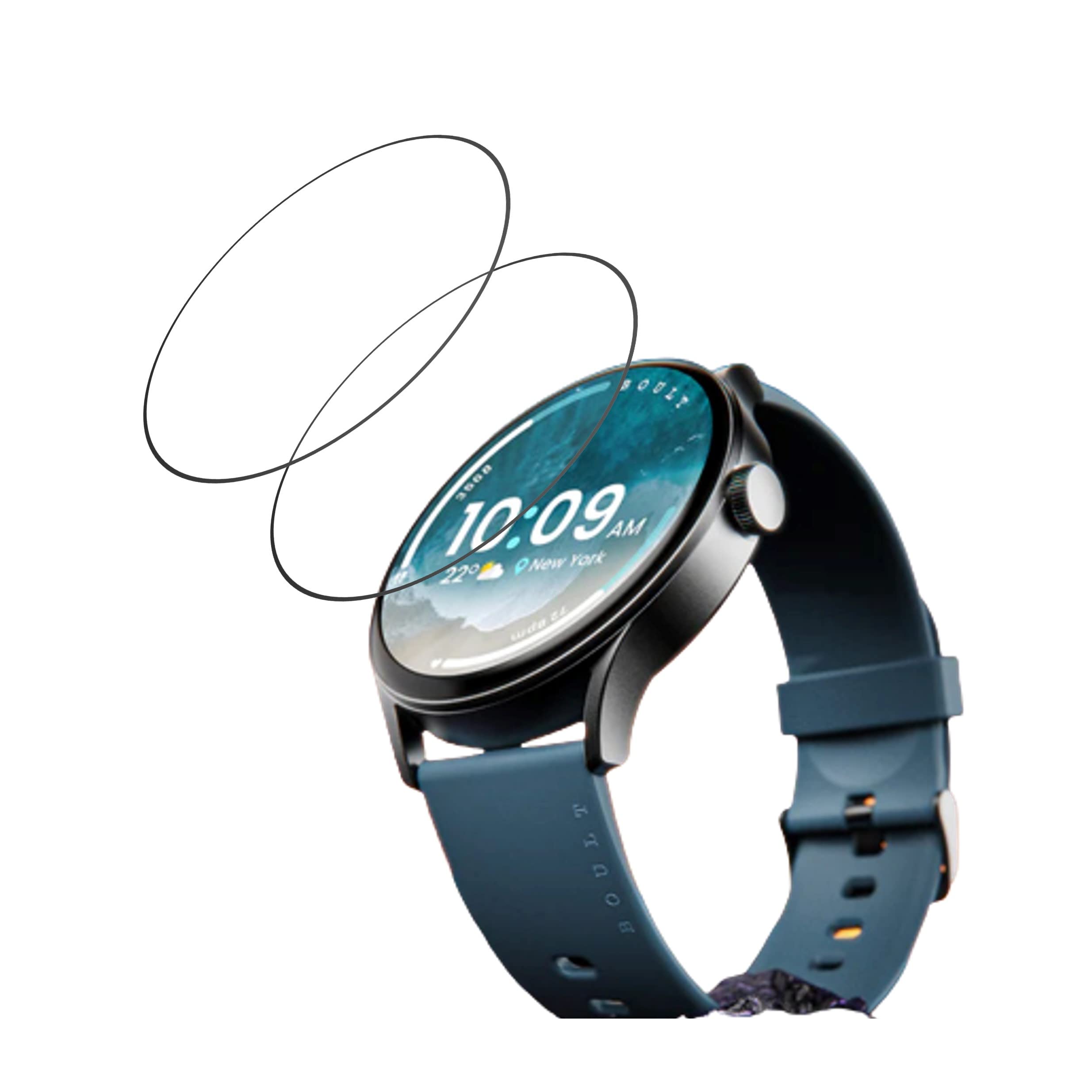 DVTECH® (Pack of 02 Clear View Best Fit Smartwatch Screen protector for Boult Rover Pro (Not a Tempered glass) (B0C5THZXBF) Amazon Price History, Amazon Price Tracker