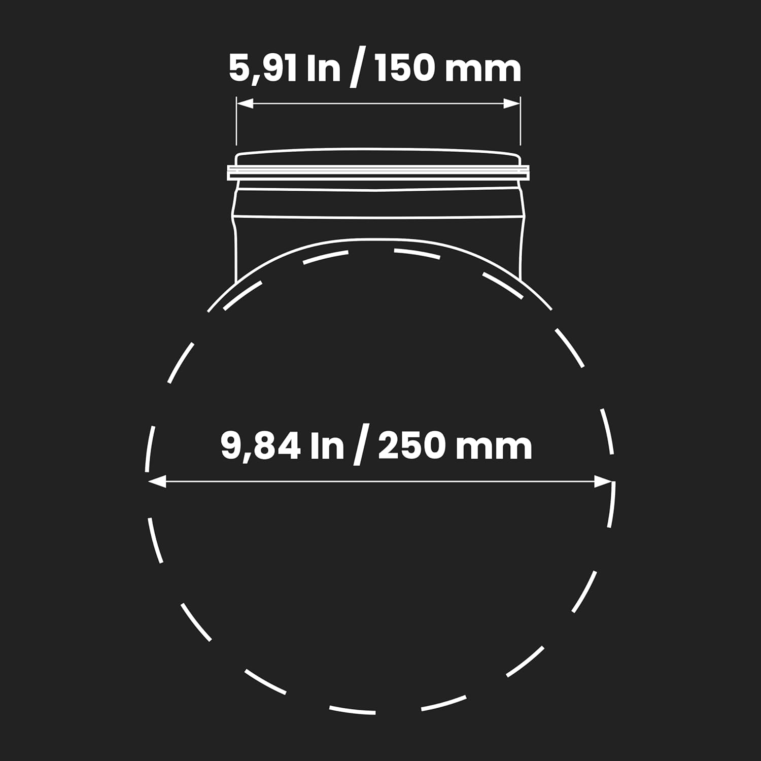 Repa Market Round 90 Degree Splitter for 10” Duct with 6" Outlet Branch Connector - Galvanized Steel Saddle Takeoff with Rubber Gasket - Heavy Duty Supply/Exhaust Air Ventilation Duct Work Collar