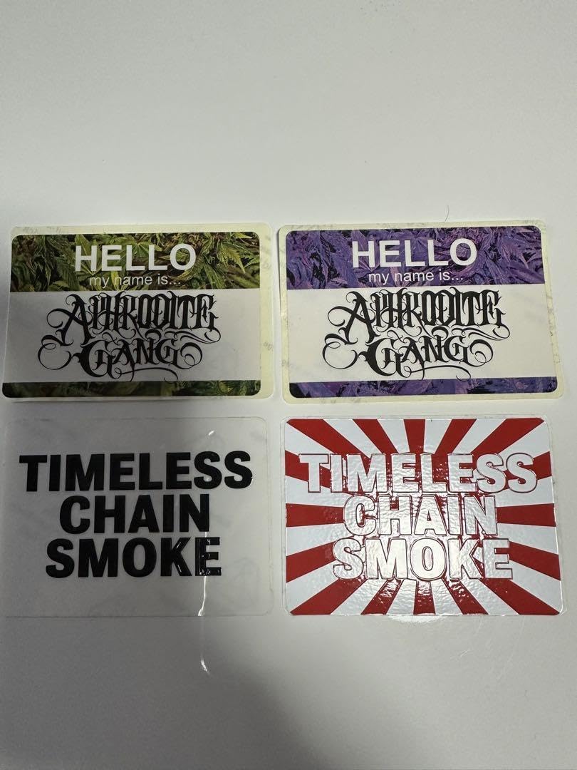 Amazon.co.jp: 舐達麻 ステッカー 4種類 APHRODITE GANG