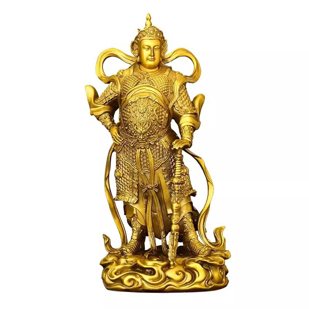 Posąg Buddy do wnętrz Mosiądz Skanda Bodhisattwa Budda Ozdoby Biuro Dom Worship Zen Rzemiosło Ozdoby Medytująca Statua Buddy Rzeźba