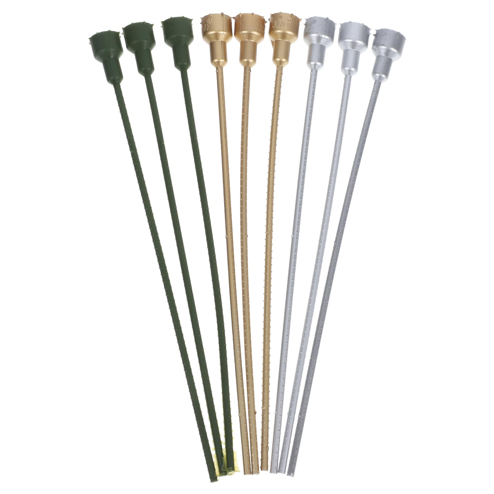 Gadpiparty 9Pcs Floral Arrangement Wire Stems Durable Crafting Accessories for Bouquets Preserved Flower Arrangements and Micro Landscapes