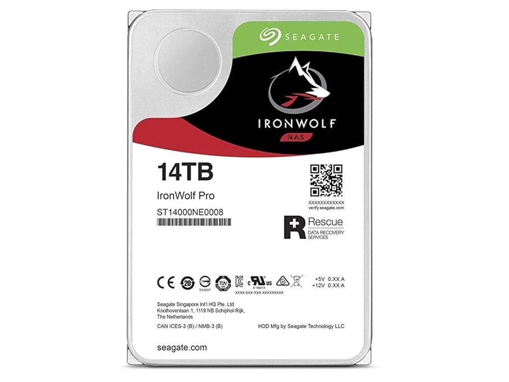 スズキ　2xSeagate IronWolf Pro 14TB Dysk twardy Seagate IronWolf Pro 14TB 3,5'' SATA Hel