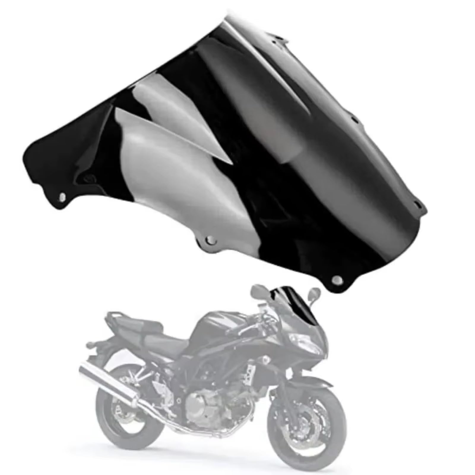 Deflector Viento Moto Compatible Con Suzuki Para SV650 Para SV650S SV1000 SV1000S 2003-2012 Accesorios De Piezas Parabrisas Motocicleta