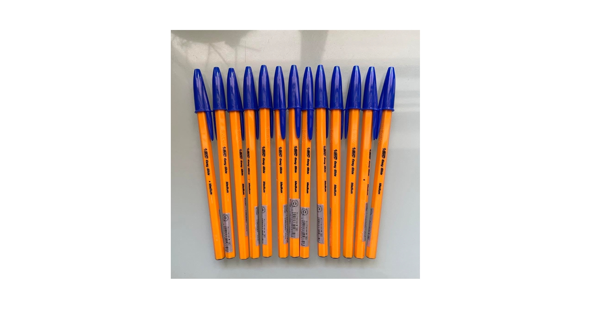 Amazon.co.jp: ［廃盤品］BIC EG ボールペン オレンジBC1.0 青13