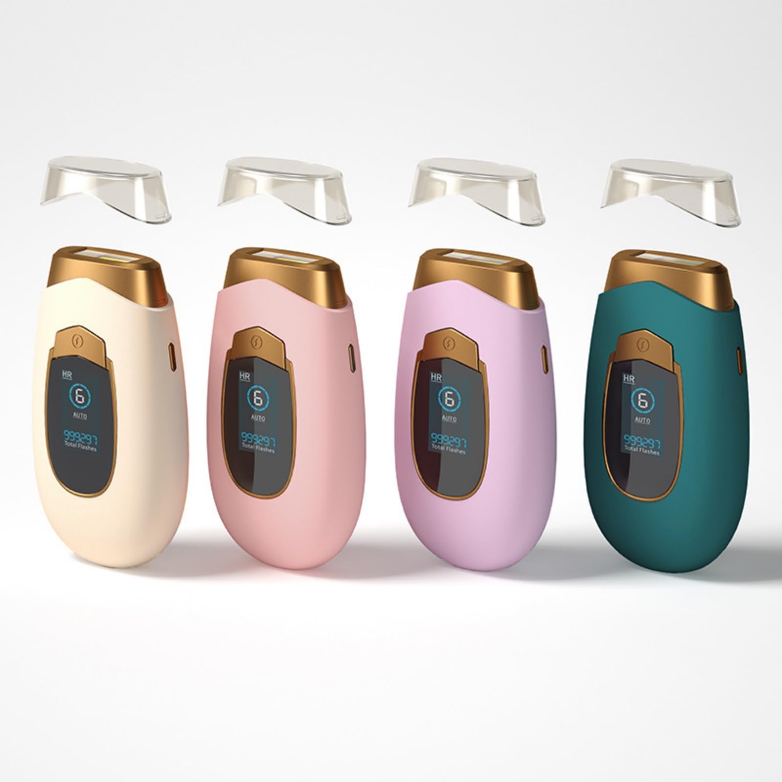 Luz Pulsada Depiladora Pro 2.0 con luz pulsada 2 en 1 para mujer y hombre, depilación cara, bikini y cuerpo, tecnología avanzada para resultados duraderos (Blanco roto)