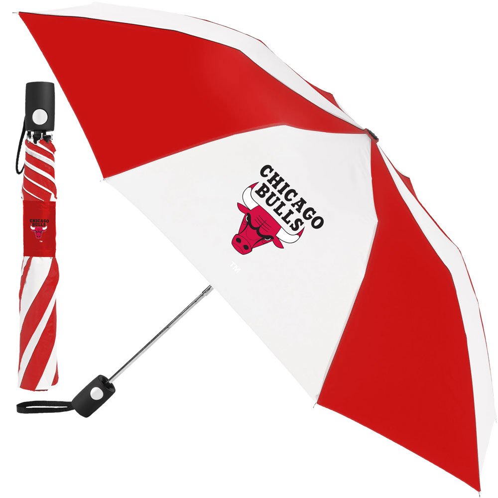 Totes Regenschirm, NBA-Design Chicago Bulls, automatisch klappbar, 106,7 cm