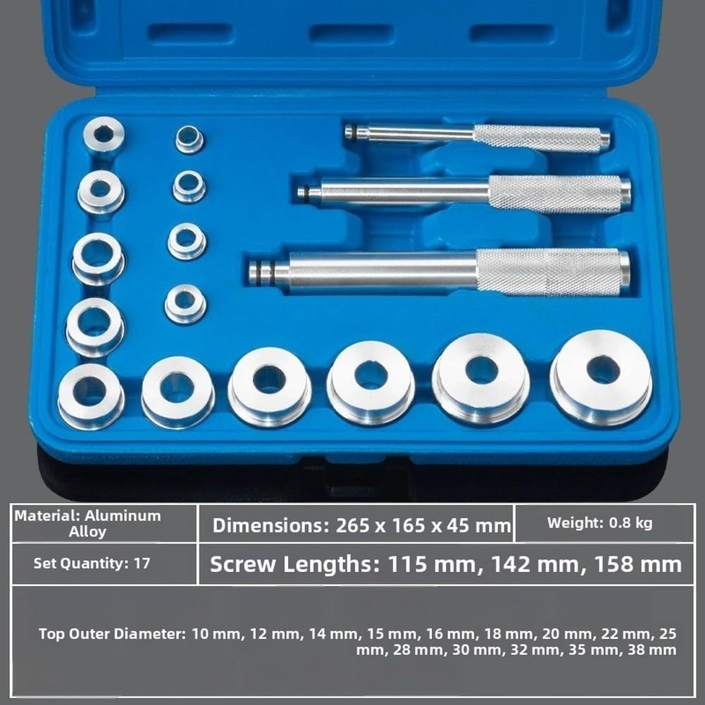 para herramienta Extracción Rodamientos 10-38mm Aluminio para