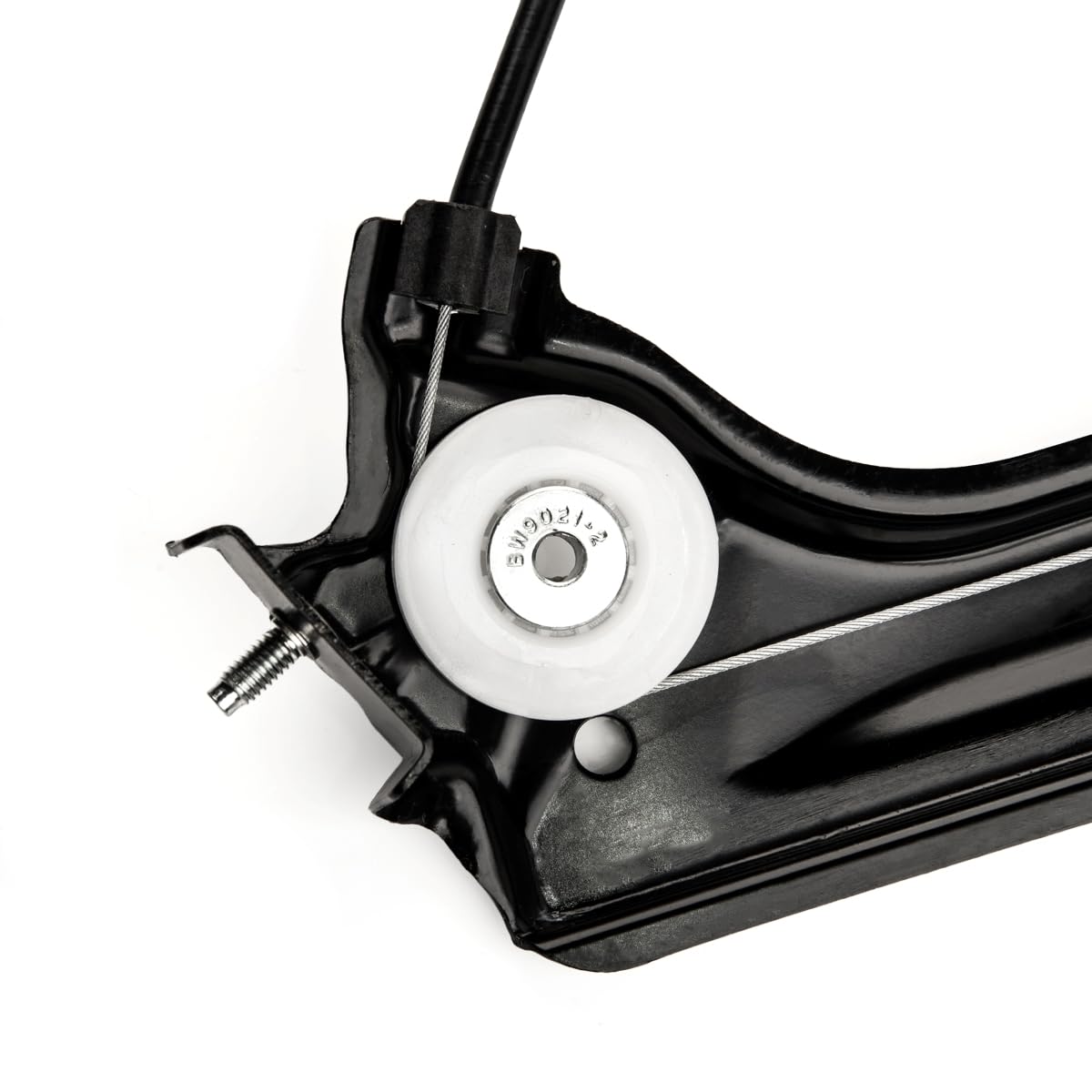 LST Elektrischer Fensterheber ohne Motor vorne links Fensterführung Fensterhebermechanismus kompatibel mit BMW Z4 Roadster Coupe E85 E86 2002-2009