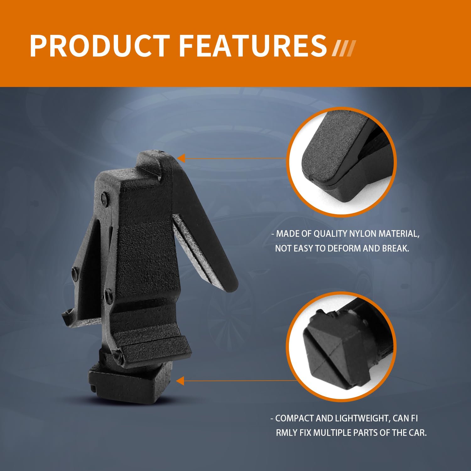 Amazon.co.jp: フロントグリルクリップバンパーファスナー15個