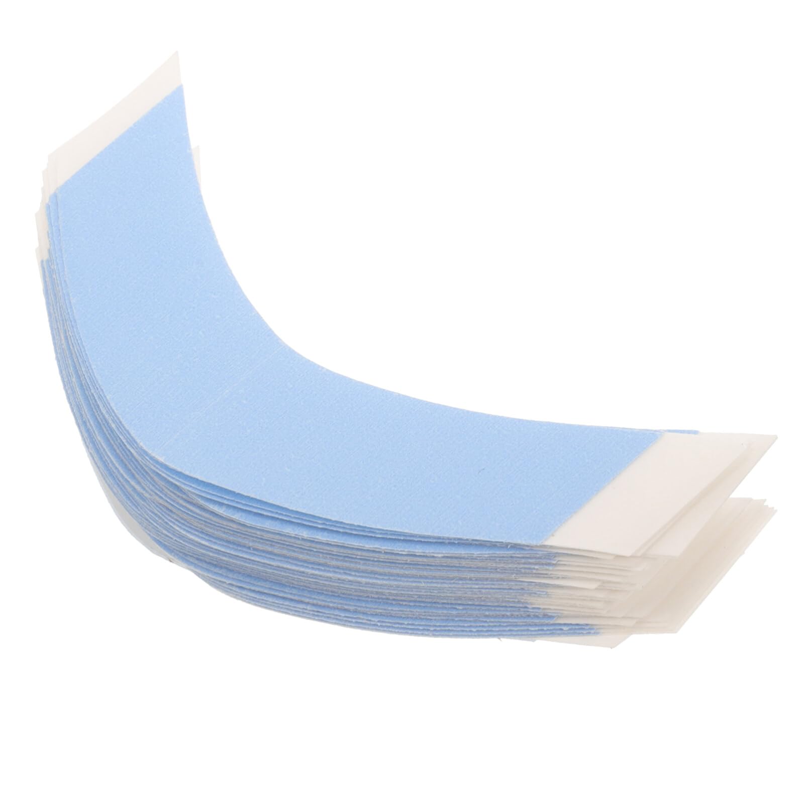 FOMIYES 36 Sheets Lace Front Wig Tape Waterproof Strong Adhesive Double Sided Lace Wigs Tape C-Shaped Hair Wig Tape for Wigs Toupees Hair Pieces and Hair Extension